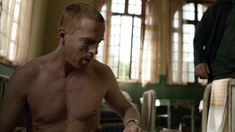 Damian Lewis in Homeland (2011-2018) Sexy Shirtless 12169