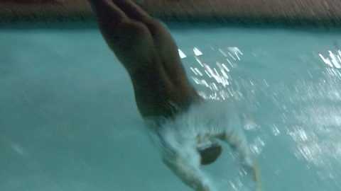 Danny Huston Nude as Ivan Beckman. Butt, Shirtless, diving into water, full nudity. 140822