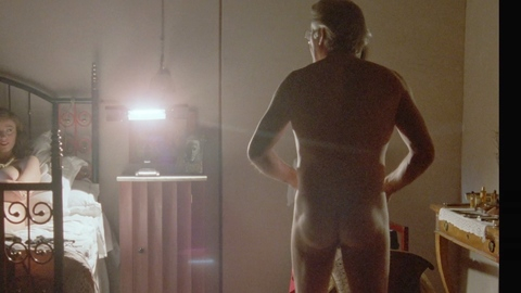 Frank Finlay Nude as Nino Rolfe. Butt, Shirtless, bedroom, grey hair. 201176