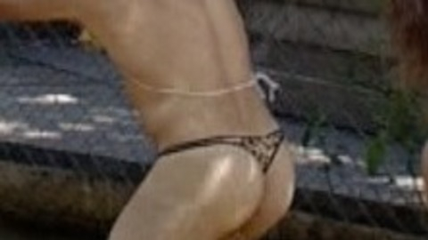 Chris Pontius Nude in Jackass: The Movie. Butt, Shirtless, Thong. 12016
