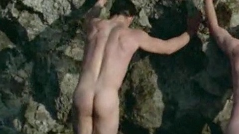 Jed Rees Nude in Men with Brooms. Butt, Shirtless. 27856