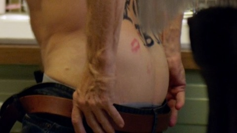 William H. Macy in Shameless (2011-2021) Shirtless Butt 11286
