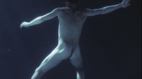 Paul from The Principles Of Lust Naked. Butt, Shirtless, floating, uncircumcised. 137441