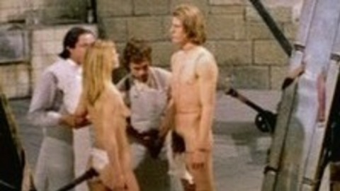 Male Monster from Flesh for Frankenstein Naked. Sexy, Shirtless, Balls, Penis. 28493