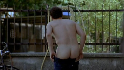 Stefano Accorsi Naked in Smalltown, Italy. Butt. 82609