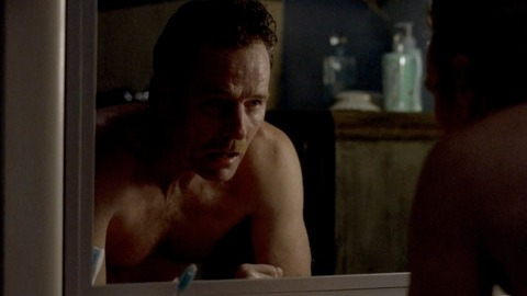 Hottest Bryan Cranston Scene in Breaking Bad. Shirtless. 8336
