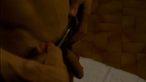 Nicolas Cazalé in Three Dancing Slaves (2005) Shirtless Penis 11599