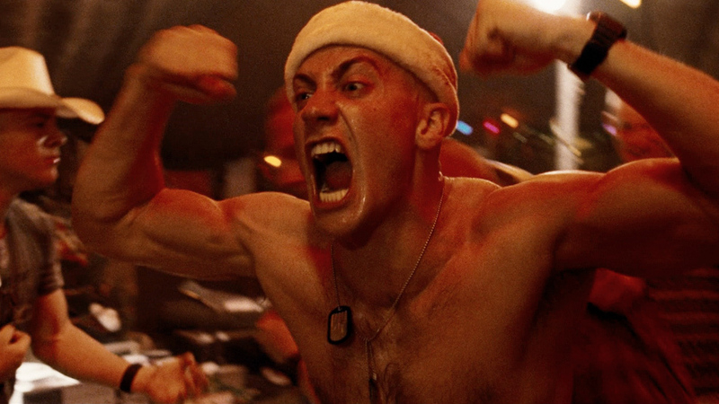 Sexiest Scenes of Anthony Swofford from Jarhead. Shirtless. 431