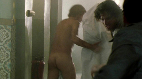 Assi Cohen Naked as Newlywed Man. Butt, after explosion, bloody. 129555
