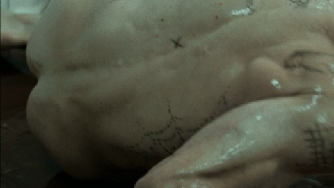 Jensen Ames from Death Race Naked. Shirtless, Butt. 9047