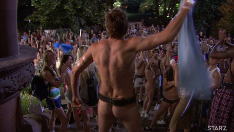 Steve Talley Naked in American Pie Presents The Naked Mile. Shirtless, Butt. 1153