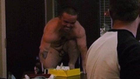 Jason 'Wee Man' Acuña Naked in Jackass Number Two. Balls, Penis, Shirtless. 27361
