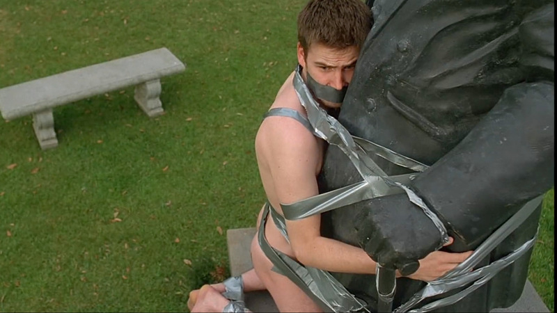 Zach Cregger Nude in College. Butt. 80859
