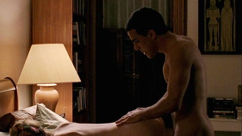 Victor Rasuk Naked as Simon Colon. Butt, Shirtless, Straight, bare back, bedroom. 186585