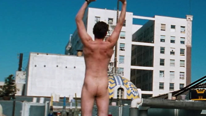 Bryan Greenberg Nude in Nobel Son. Butt, brown hair, city. 86422