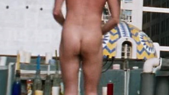 Barkley Michaelson from Nobel Son Naked. Butt, brown hair, city. 86423