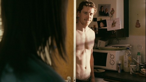Michael Fassbender in Fish Tank (2009) Shirtless Underwear 2661