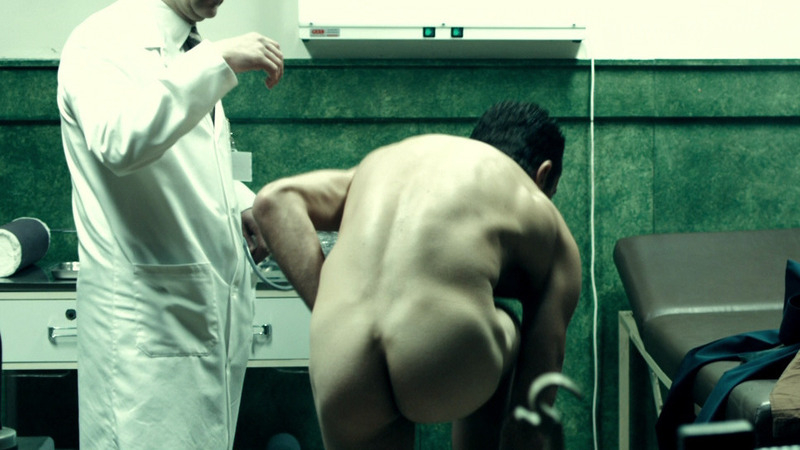 Dominic Cooper Naked as Latif Yahia / Uday Hussein. Sexy, Shirtless, Butt. 16437
