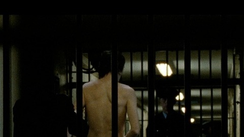 Nudes of Davey Gillen from Hunger. Butt, Shirtless, bars, behind bars. 2946