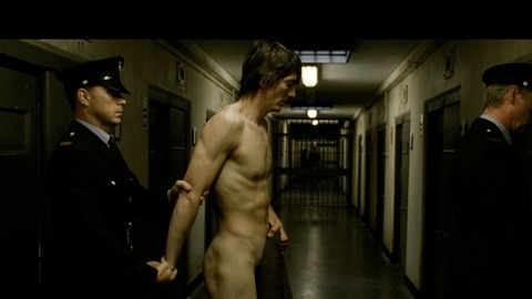 Brian Milligan in Hunger (2008) Shirtless Butt Sexy Abs Covering Crotch 2947