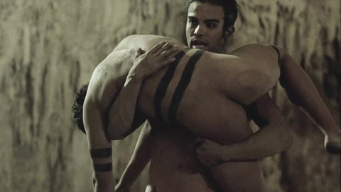 Guillermo Villegas Nude as Ryo. Butt, balls, barefoot. 149846