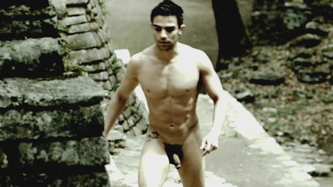 Kieri from Rabioso sol, rabioso cielo Naked. Balls, Penis, Shirtless, abs, barefoot. 149819