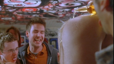 Gary Owen Nude in College. Butt. 80775