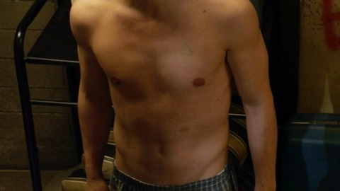 Jeremy Allen White in Shameless (2011-2021) Shirtless Underwear 11431