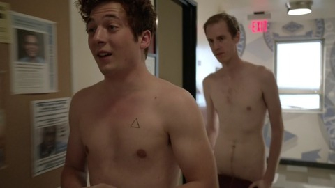Jeremy Allen White in Shameless (2011-2021) Sexy Shirtless 32555