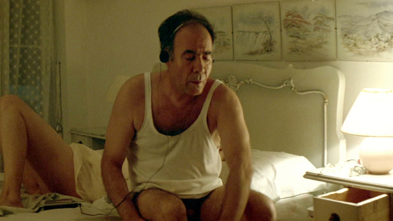 Christos Stergioglou Nude in Dogtooth. Balls, Penis, bedroom, hairy legs. 101043