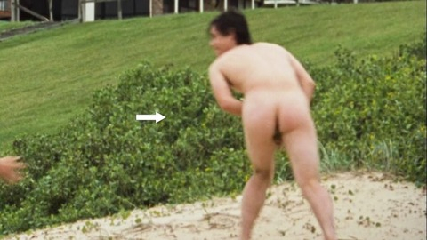 Xavier Samuel Naked as Fergus. Butt. 36153