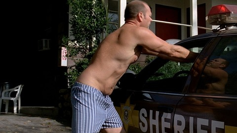 Chris Bauer in True Blood (2008-2014) Shirtless Underwear 10064