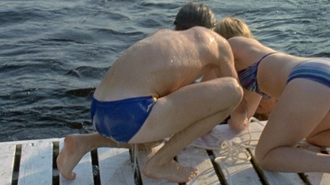 Hottest Kevin Bacon Scene in Friday the 13th. Bathing Suit, Shirtless. 9872