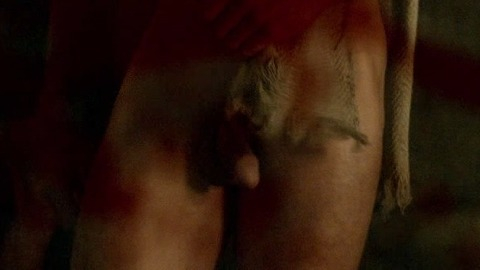 Manu Bennett Nude as Crixus. Balls, Penis, Shirtless. 56000