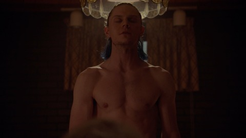 Hottest Evan Peters Scene in American Horror Story. Shirtless. 75416
