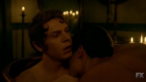 Evan Peters in American Horror Story (2011-2024) Gay Shirtless 60679