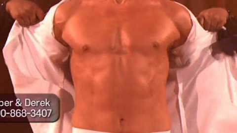 Derek Hough in Dancing with the Stars (2005-2025) Shirtless Sexy Abs Blond 11230