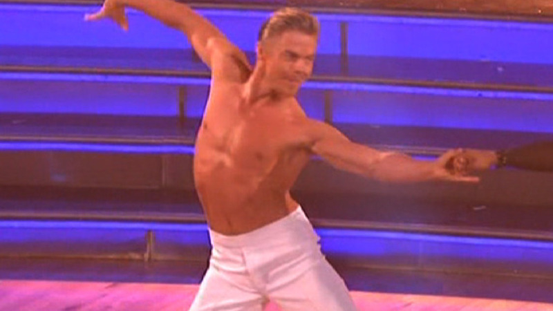 Dancing with the Stars's Sexiest Scenes with Derek Hough. Shirtless, Sexy, abs, blond. 11238