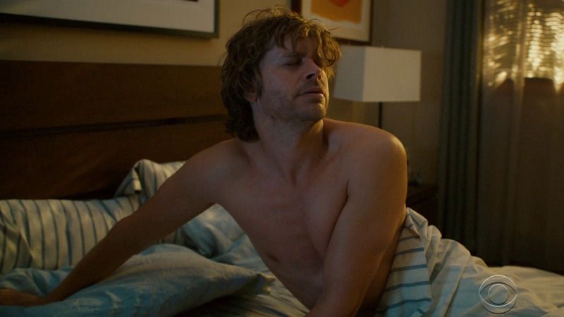 Hottest Eric Christian Olsen Scene in NCIS: Los Angeles. Shirtless, blonde, in bed. 68012
