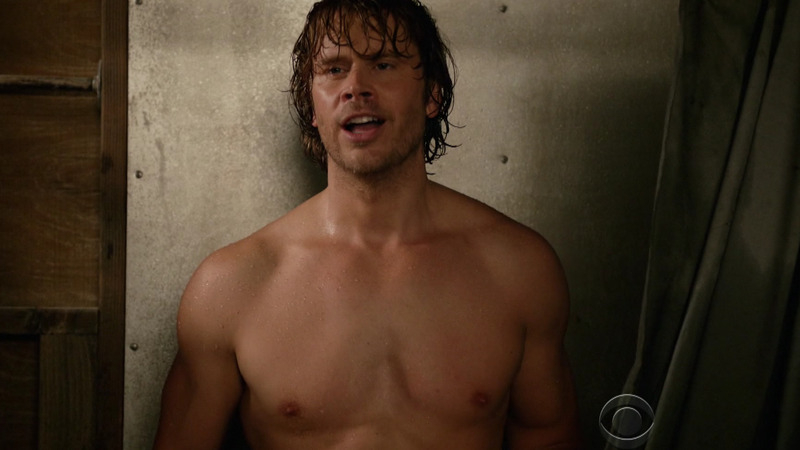 Hottest Eric Christian Olsen Scene in NCIS: Los Angeles. Sexy, Shirtless, sfw, shower. 50618