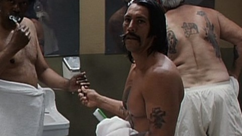Danny Trejo in Against the Wall (1994) Shirtless 6307