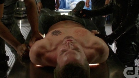 Hottest Stephen Amell Scene in Arrow. Sexy, Shirtless. 51410