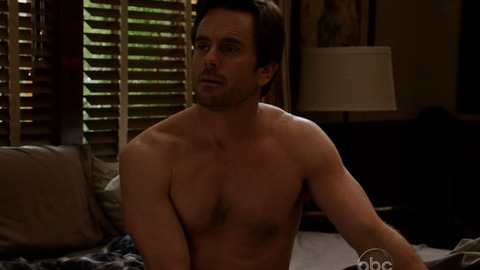 Sexiest Charles Esten Scene in Nashville. Shirtless. 5545