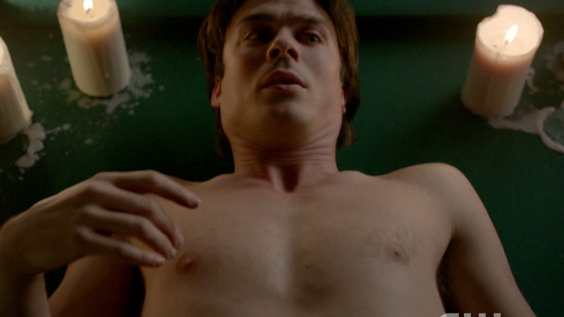 The Vampire Diaries's Sexiest Scenes with Ian Somerhalder. Sexy, Shirtless. 48552