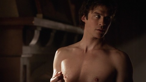 Ian Somerhalder in The Vampire Diaries (2009-2016) Sexy Shirtless 34932