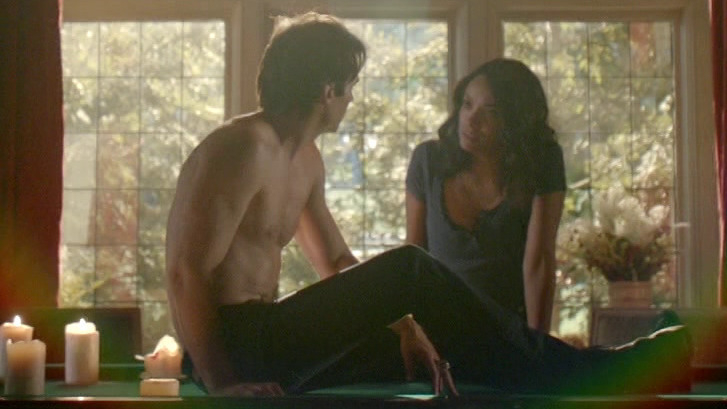 Sexiest Ian Somerhalder Scene in The Vampire Diaries. Sexy, Shirtless. 48553