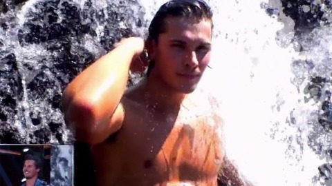 Hottest Self Scenes. Sexy, Shirtless, abs, in water. 59643
