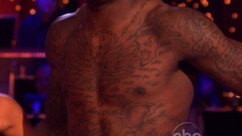 Jacoby Jones in Dancing with the Stars (2005-2025) Shirtless Black Black Man 10611