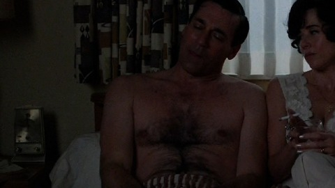 Jon Hamm in Mad Men (2007-2015) Shirtless 5740
