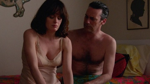 Jon Hamm in Mad Men (2007-2015) Sexy Shirtless Straight 34555